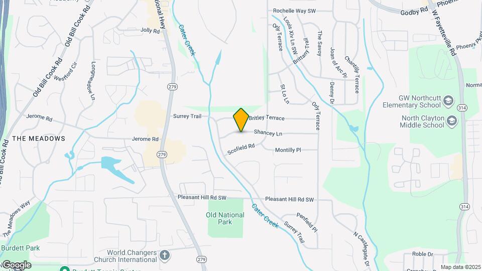 2310 Shancey Ln Map and Location Details