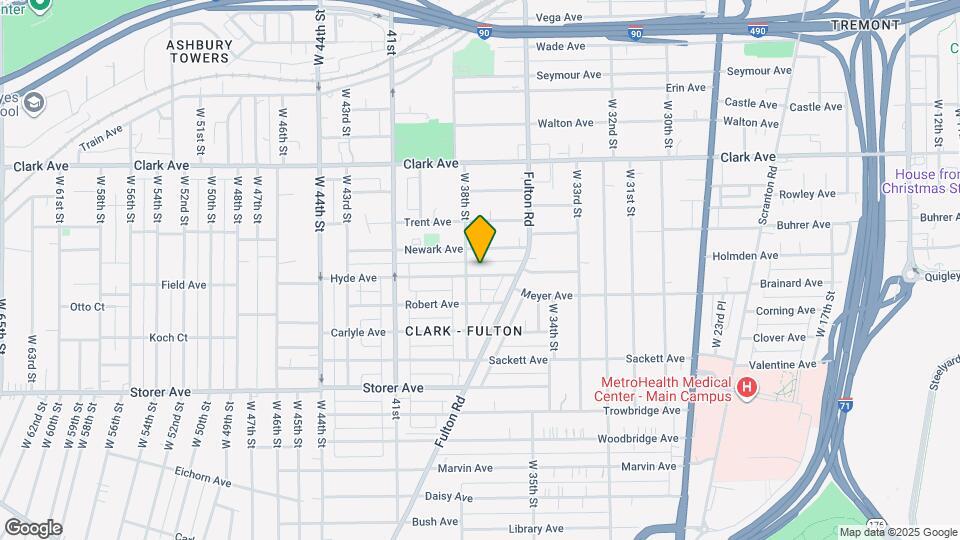 3712 Hyde Ave Mapa y Detalles de la Ubicación