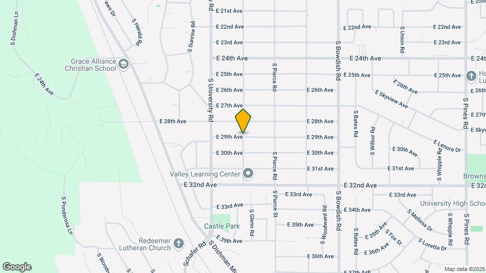 111412 E 29th Ave Map and Location Details