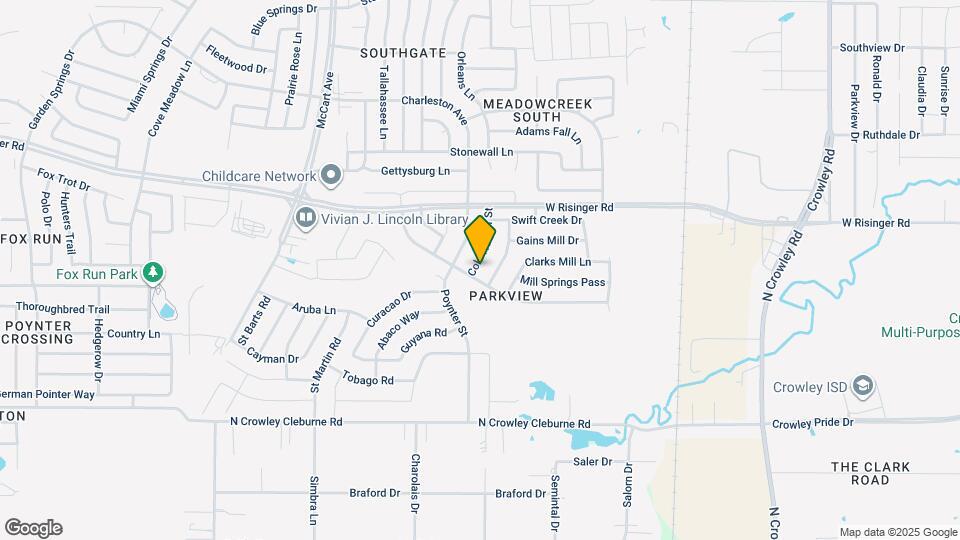 8921 Cold Harbor St Mapa y Detalles de la Ubicación