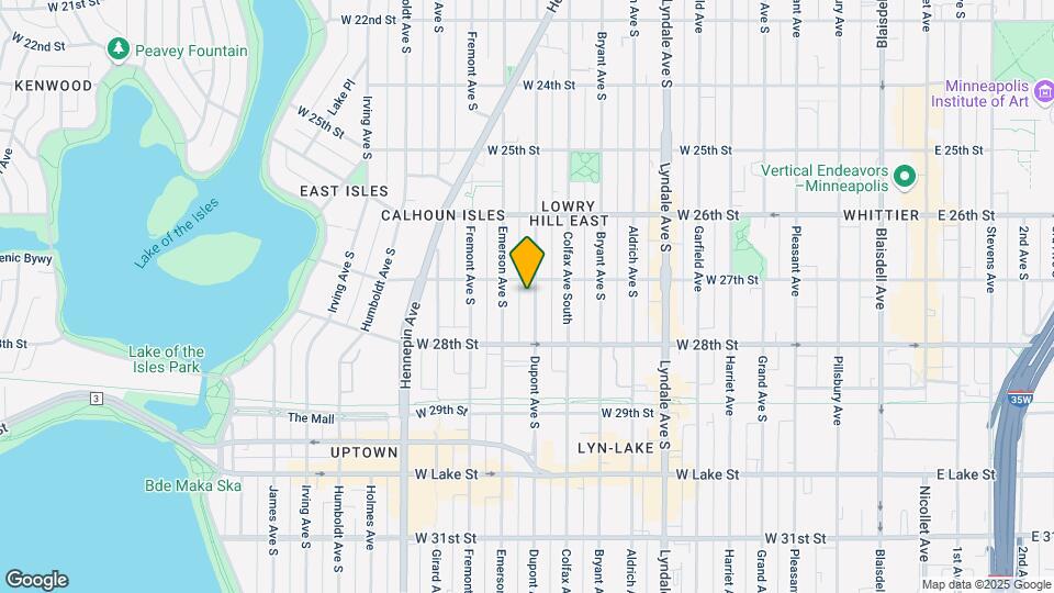 2712 Dupont Ave S Map and Location Details
