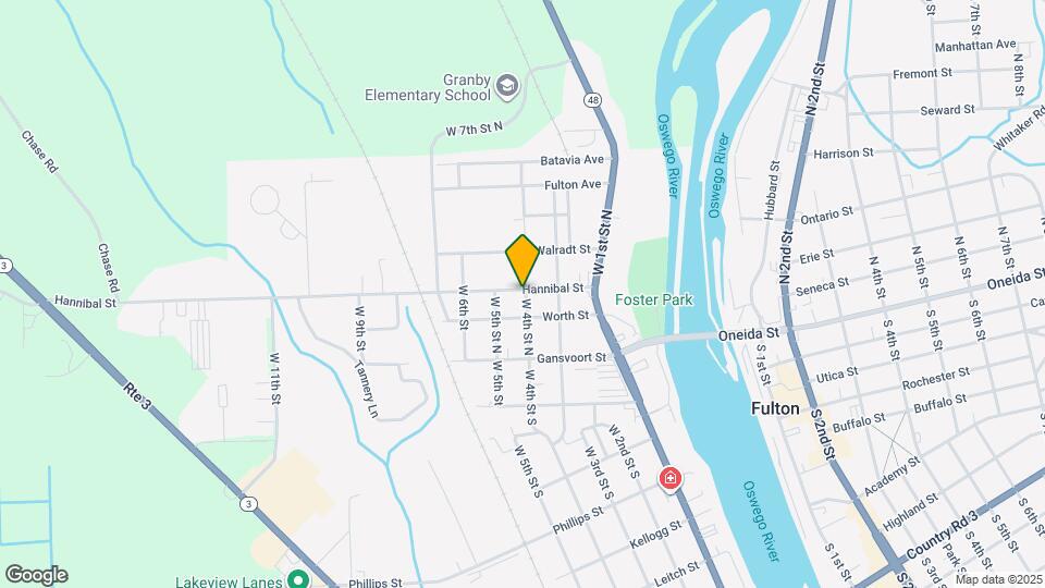 401 Hannibal St Map and Location Details