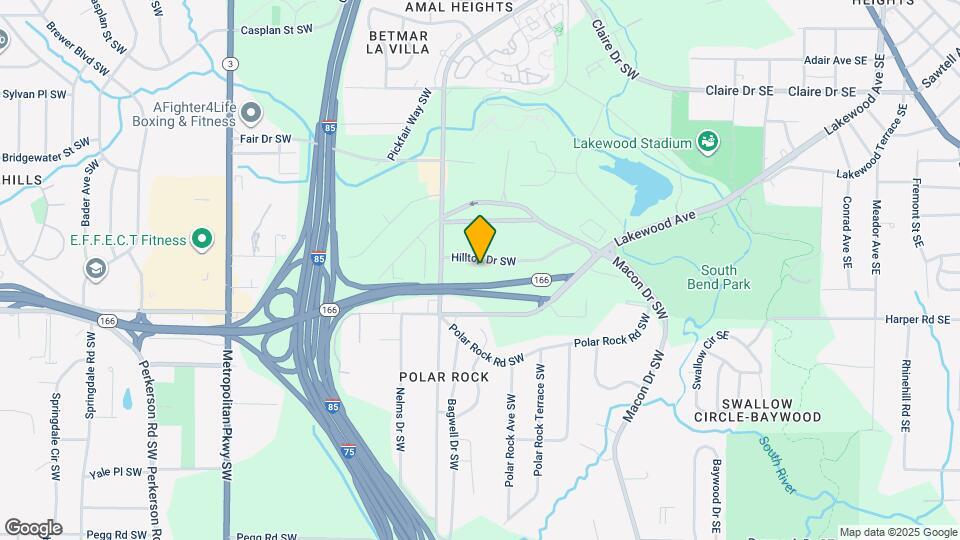 244 Hilltop Dr SW Map and Location Details