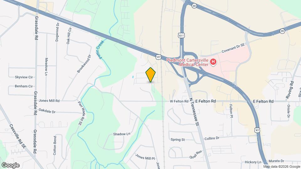 1002 Depot St Map and Location Details