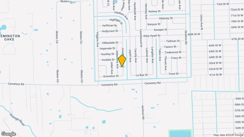 6017 Jonathan Ave Mapa y Detalles de la Ubicación