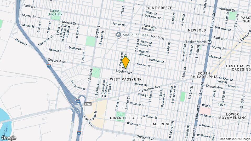 2046 S Beechwood St Map and Location Details