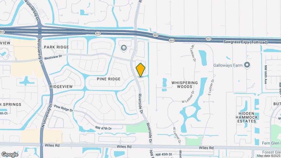 8177 NW 53rd Ct Map and Location Details