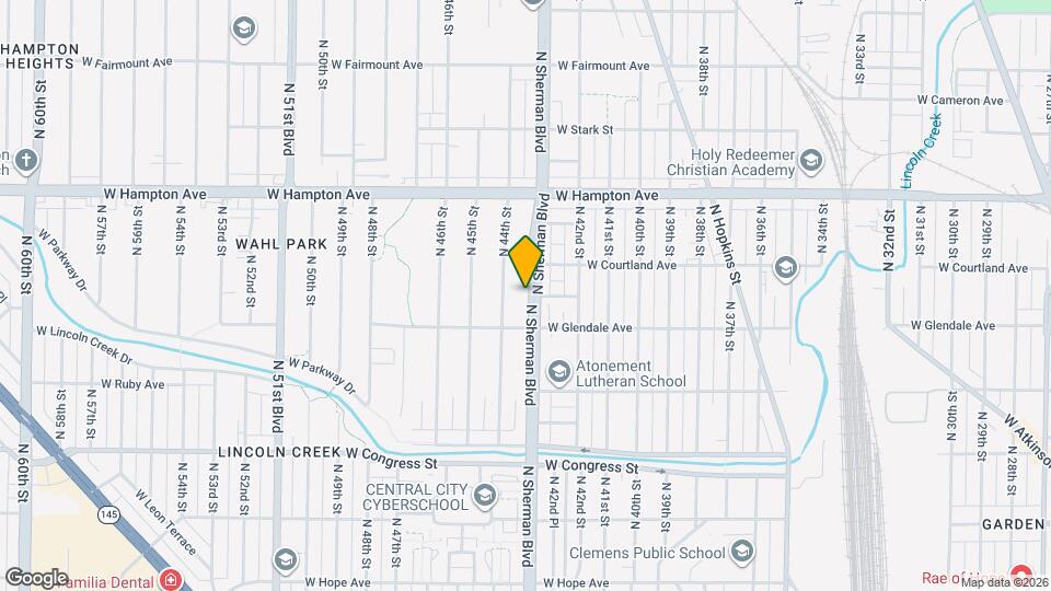 4639 N Sherman Blvd Map and Location Details