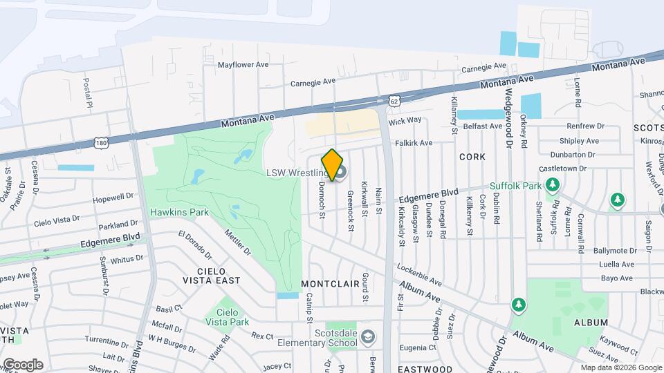 3421 Rutherglen St Map and Location Details