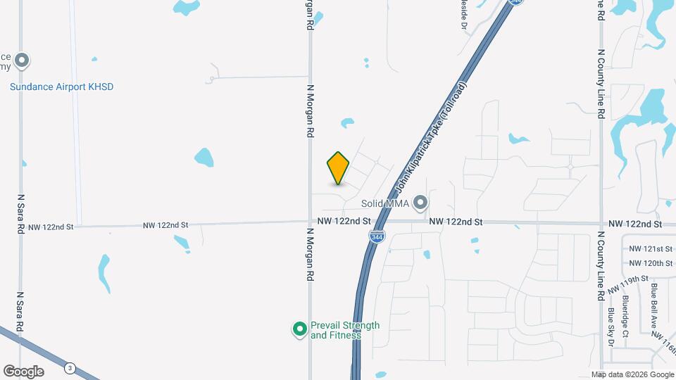 9713 NW 124th St Map and Location Details