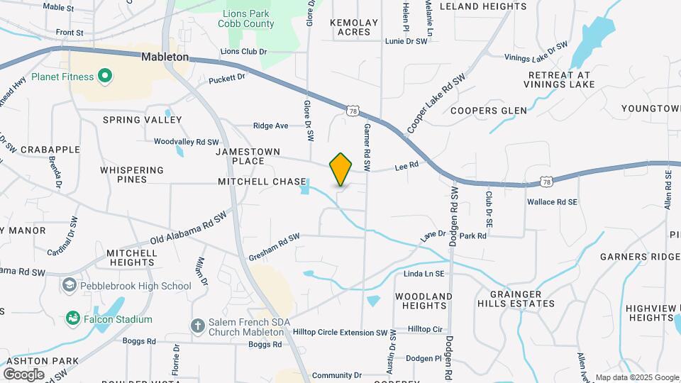 5846 Lone Oak Dr SW-Unit -5846 Map and Location Details