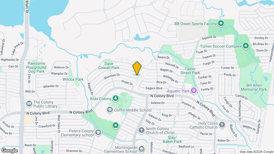 5276 Sherman Dr Mapa y Detalles de la Ubicación