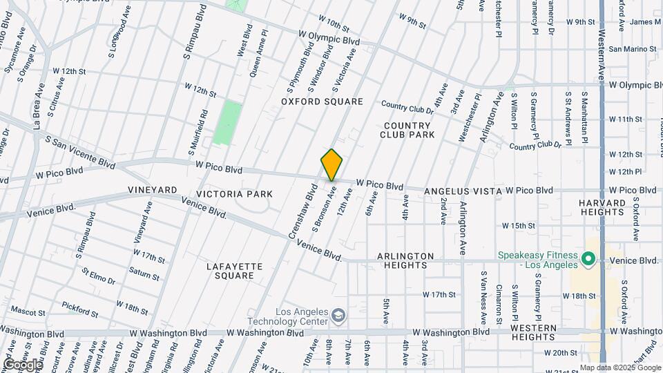 4150 W Pico Blvd Map and Location Details