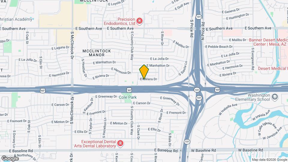 2037 E Riviera Dr Map and Location Details