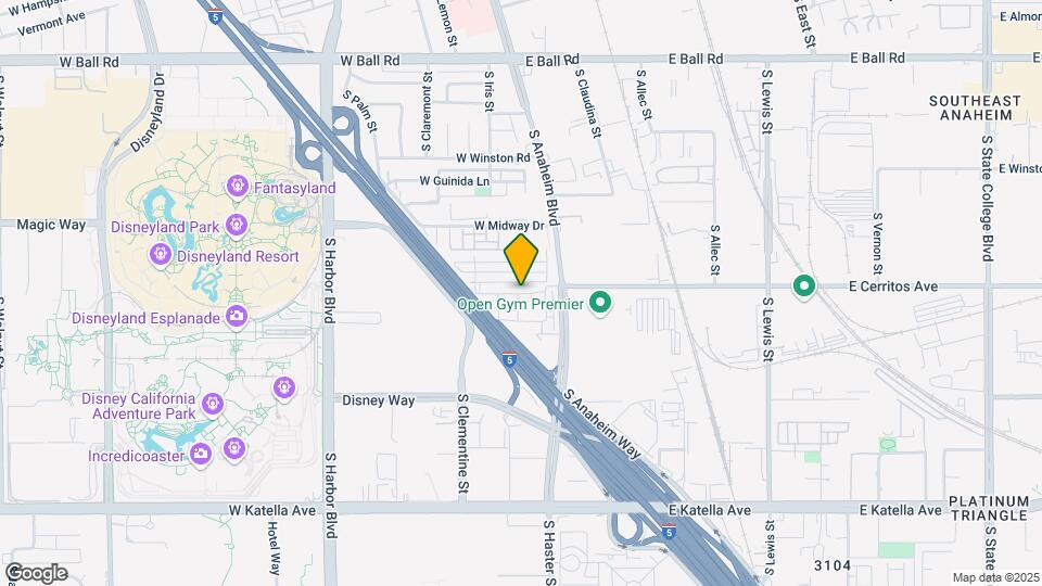 1511 W Bushell St Map and Location Details