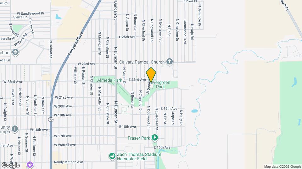 2136 Dogwood Ln Map and Location Details