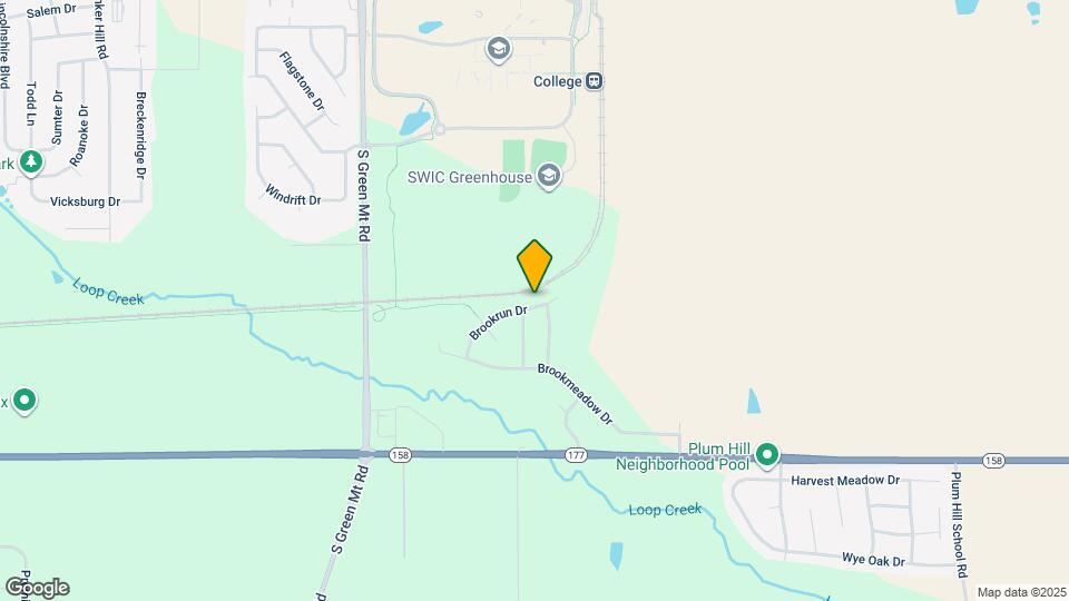 2746 Brookrun Dr Map and Location Details