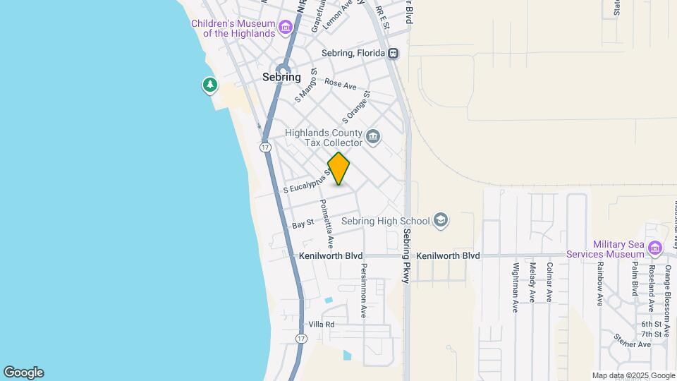 740 Hickory St Map and Location Details