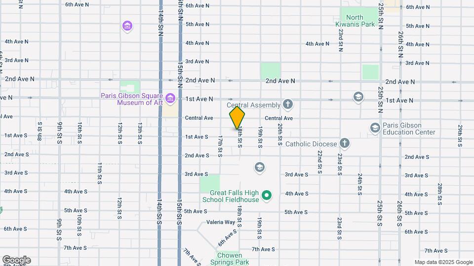 20 18th St S Mapa y Detalles de la Ubicación