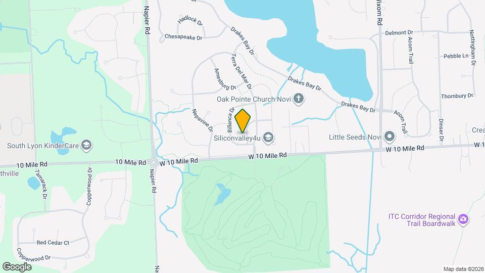 24323 Bellingham Dr Map and Location Details