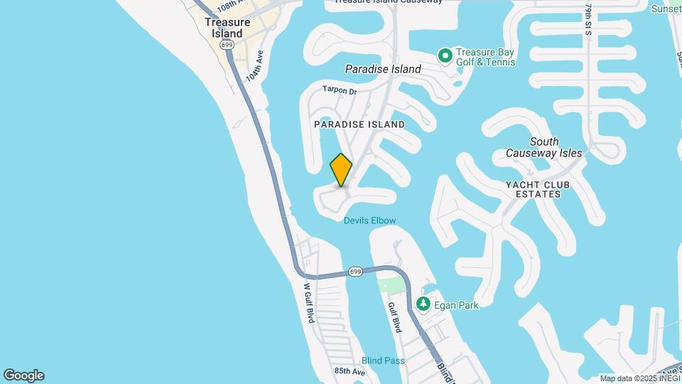 10073 S Yacht Club Dr Map and Location Details