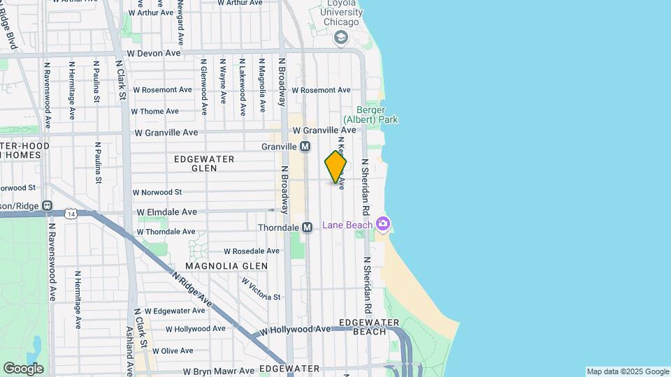 6030 N Kenmore Ave Map and Location Details