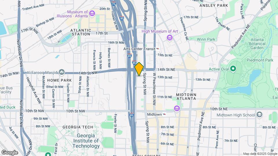 Novel Midtown Mapa y Detalles de la Ubicación