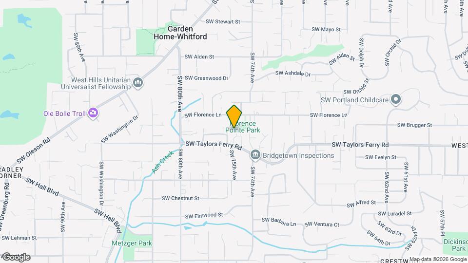 8991 SW Herb Way Map and Location Details