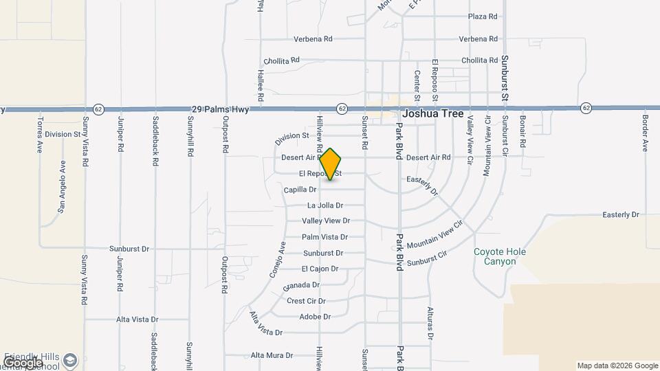 61602 Capilla Dr Map and Location Details