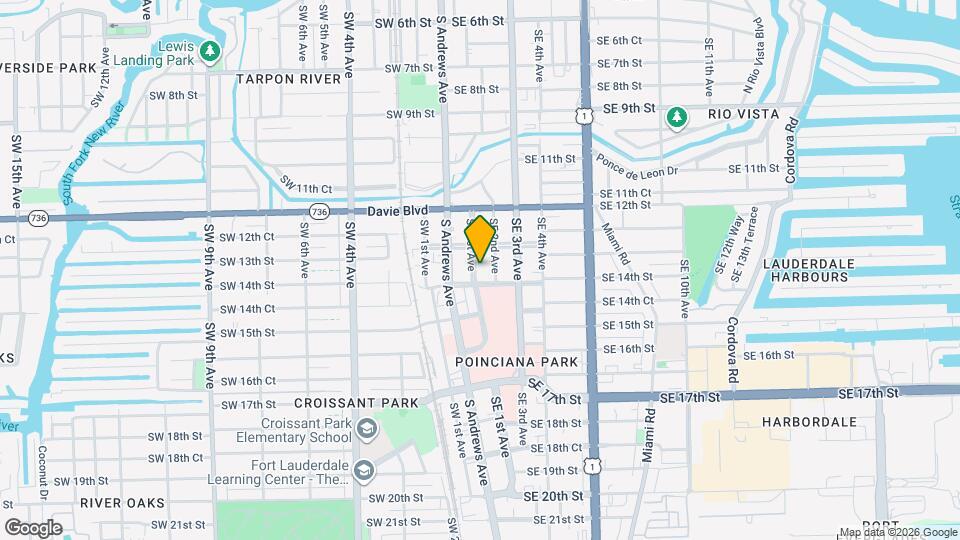1322 SE 1st Ave Mapa y Detalles de la Ubicación