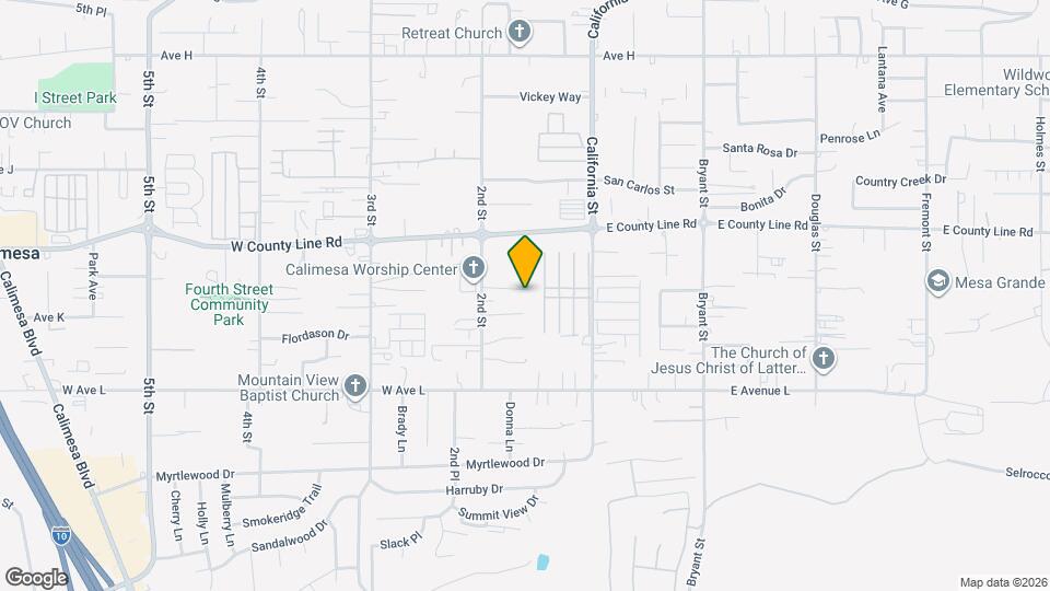 161 Fisher Ct Map and Location Details