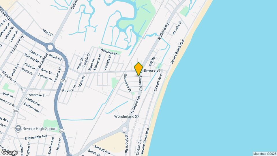 1133 N Shore Rd Map and Location Details