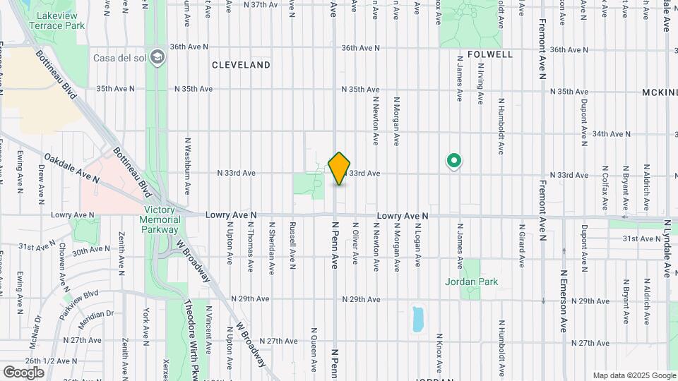 3230 Penn Ave N Map and Location Details