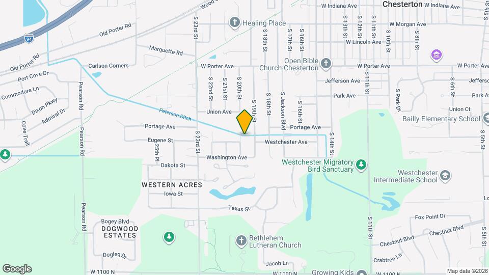 915 S 20th St Map and Location Details