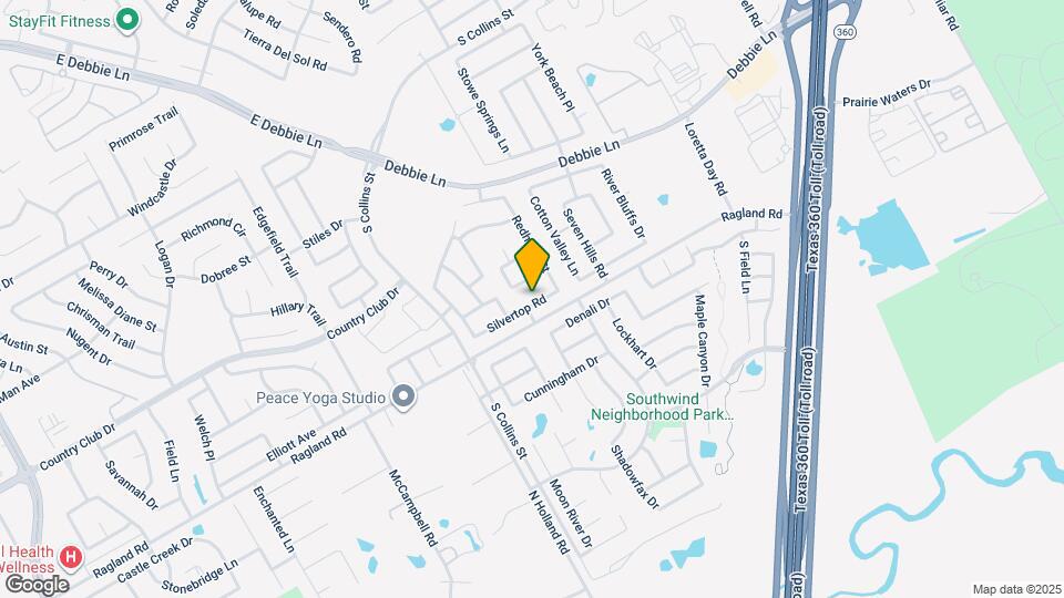 631 Silvertop Rd Map and Location Details