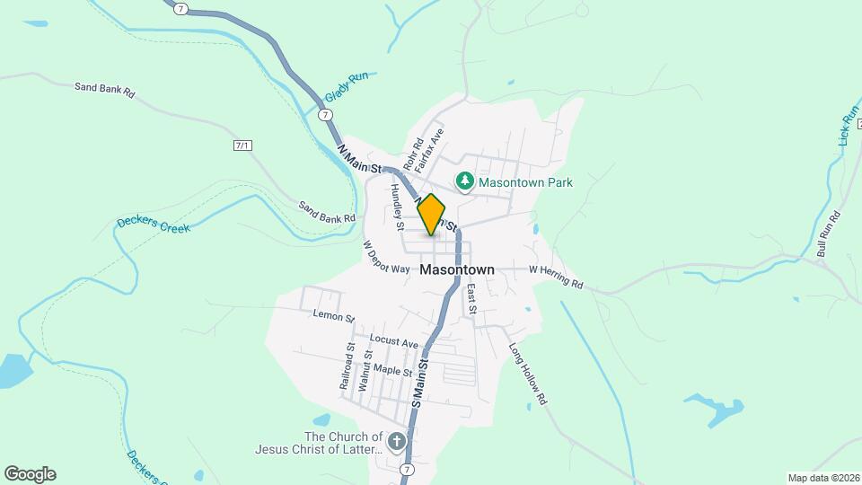 73 Martin Ave Map and Location Details