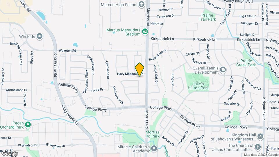 2208 Timberglen Dr Map and Location Details