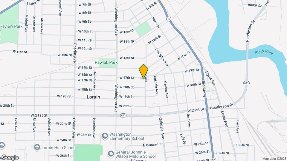 1714 Long Ave Map and Location Details