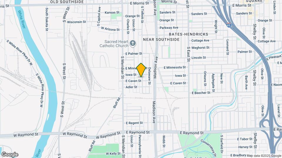 1750 S Talbott St Map and Location Details