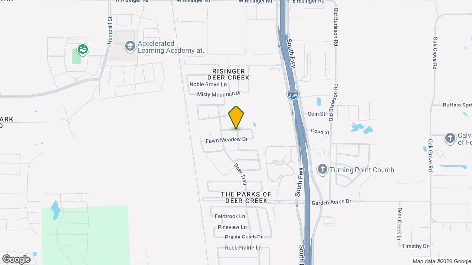401 Deer Lake Dr Map and Location Details