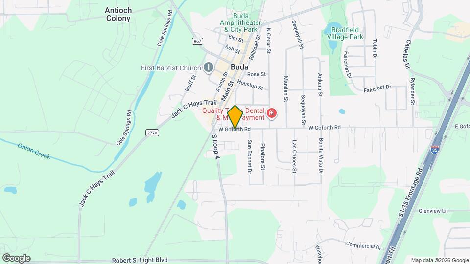 201 W Goforth Rd Mapa y Detalles de la Ubicación