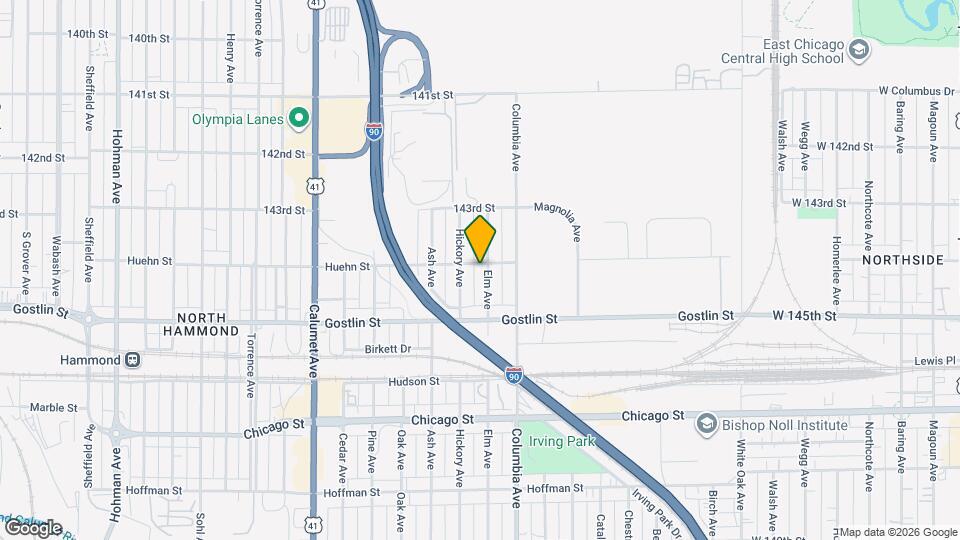 4408 Elm Ave Map and Location Details