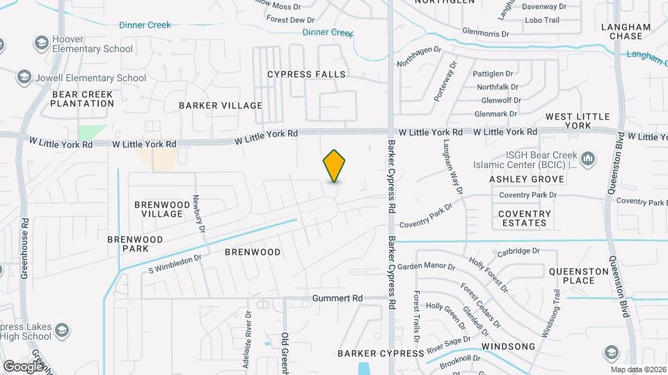 6239 Brenwood Cir Map and Location Details