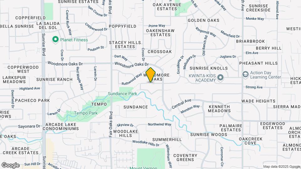8116 Highwood Way Map and Location Details