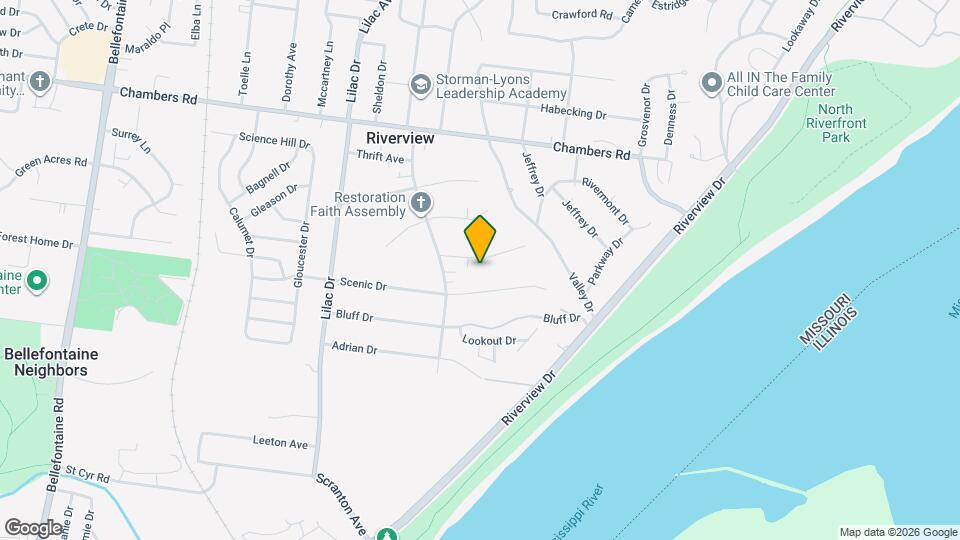 344 Midridge Dr Map and Location Details