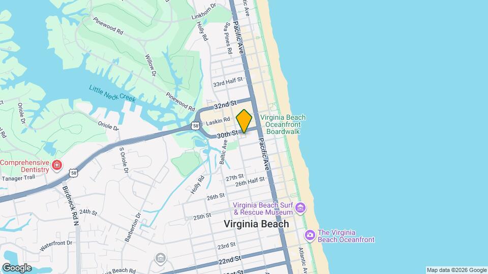 2929 Arctic Ave Map and Location Details