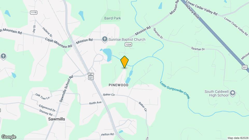 4347 Duncan Dr, Unit 3 Map and Location Details