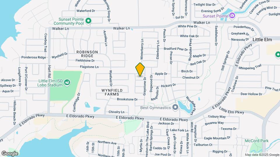 1613 Forest Oaks Way Map and Location Details