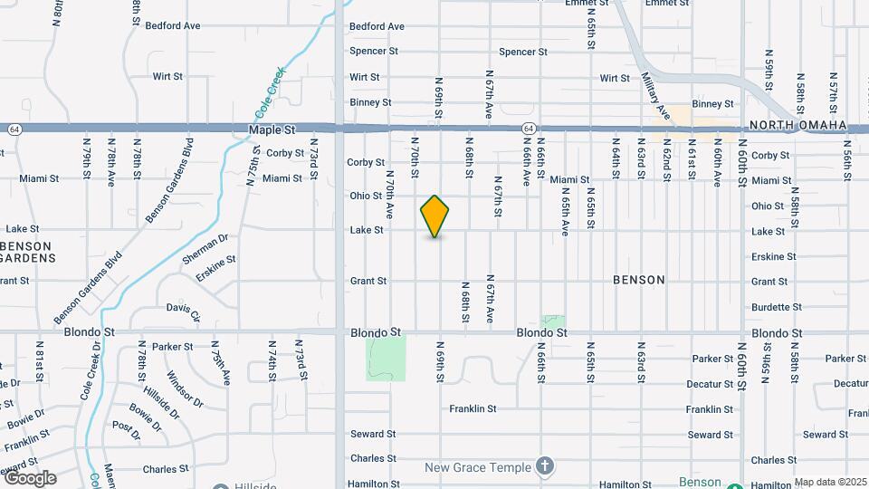 2338 N 69th St Mapa y Detalles de la Ubicación
