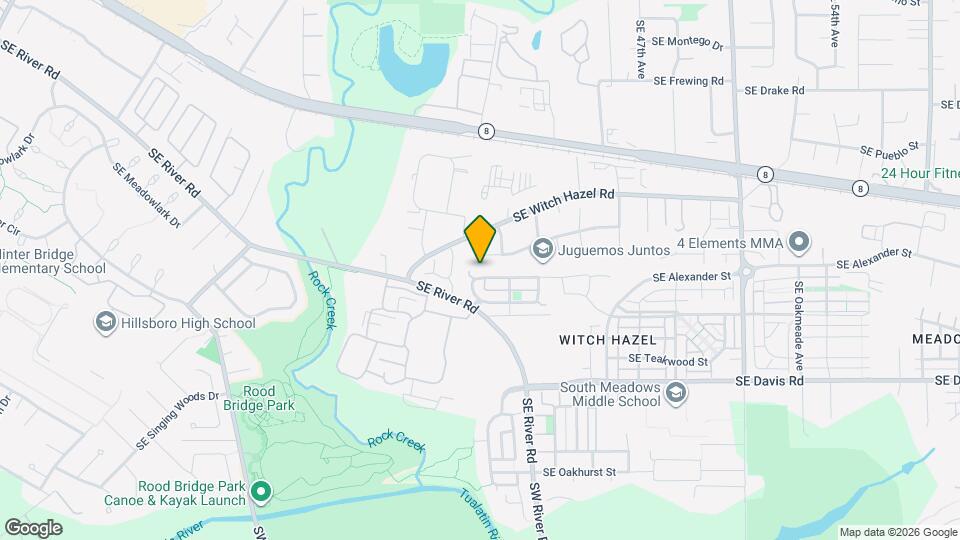 3949 SE Lone Oak St Map and Location Details